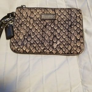 Coach wristlet